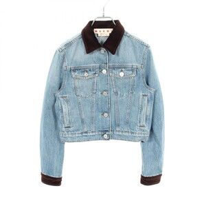 Marni Denim Short Jacket Blouson #36 #338729M72B